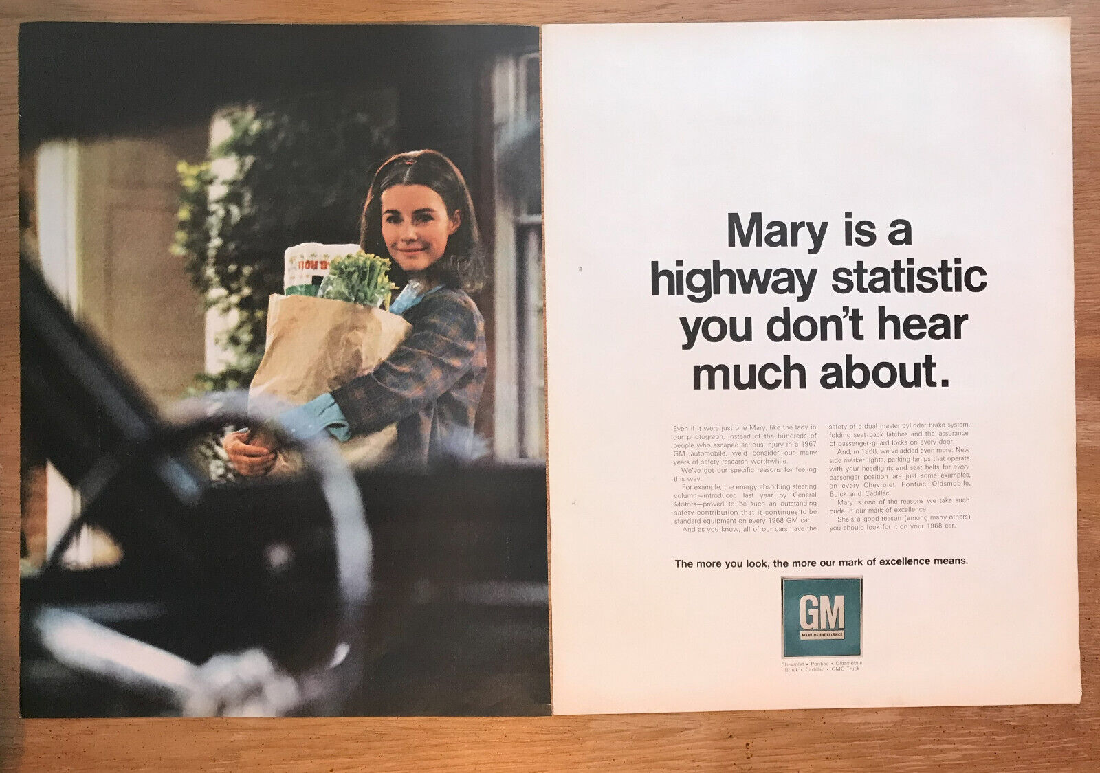 1967 General Motors Car Safety, Smith-Corona Mail Call, Elgin Watches Print Ads