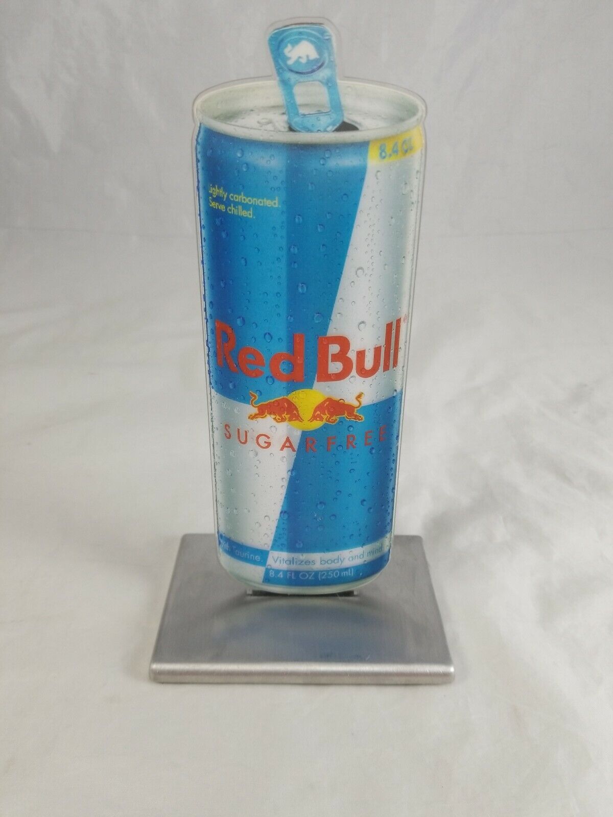 Red Bull Store Display Stand Advertisement Holographic Sugarfree Energy Drink