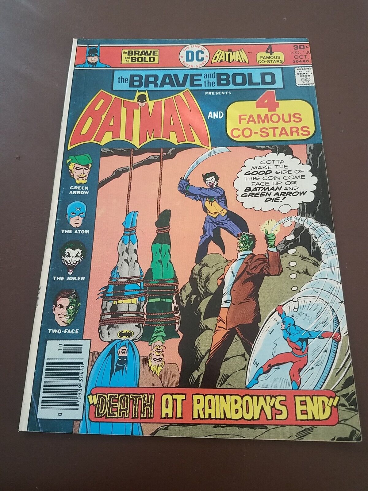 Brave And The Bold #130 DC Comics 1976 Death At Rainbow's End 4.0 VG