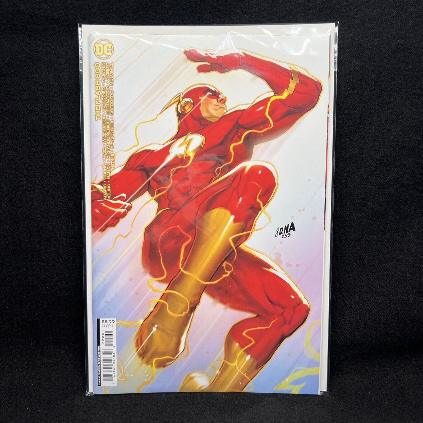 DC Comics The Flash #800 (2023) DAVID NAKAYAMA DNA Variant Cover NM