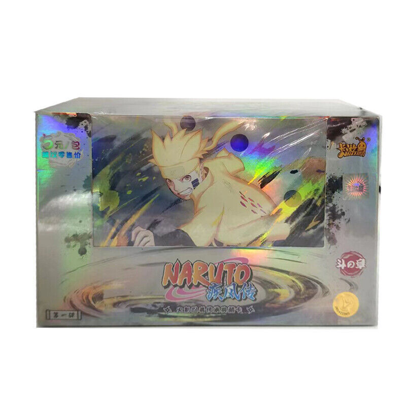 Kayou Naruto Tier 3 -Waves 1-5 Authentic Sealed Booster Box Lot Collection New