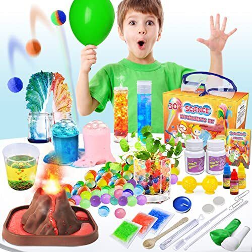 30+ Experiments Science Kits for Kids Age 4-6-8-10 Educational STEM Project