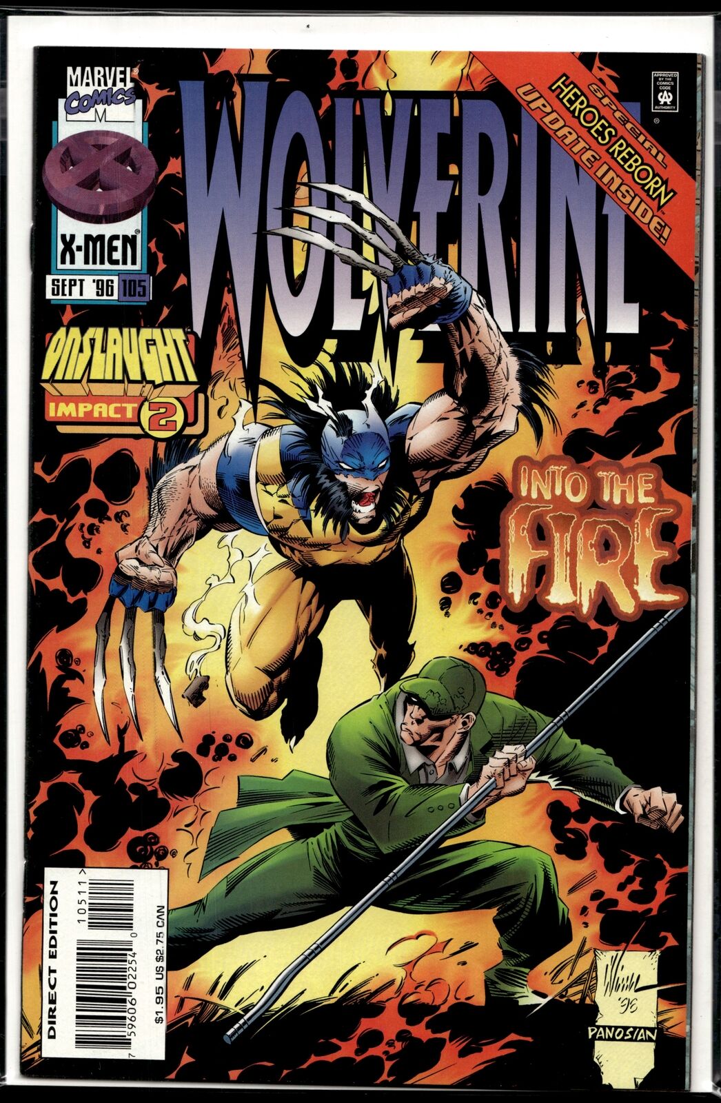 1996 Wolverine #105 Marvel Comic