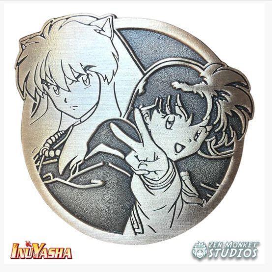 Inuyasha and Kagome Limited Edition Emblem Enamel Pin