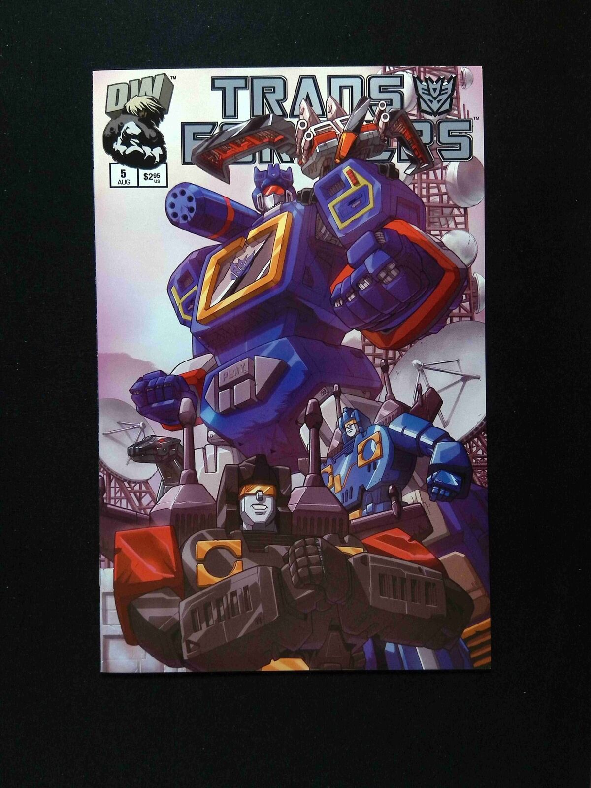 Transformers Generation 1 #5B  DREAMWAVE Comics 2002 NM  Variant Cover