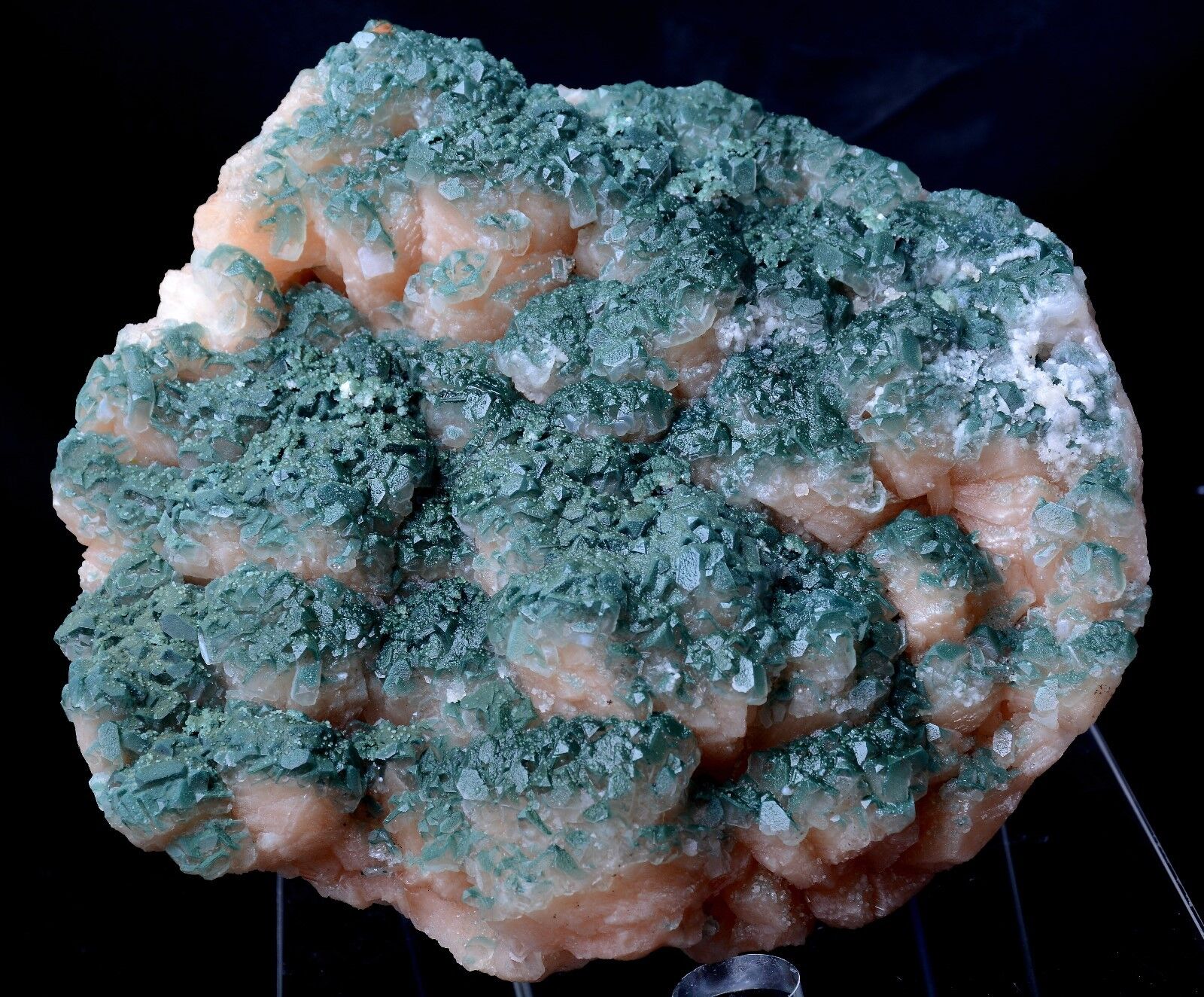 Newly Discovered Green Apophyllite CRYSTAL CLUSTER Mineral Specimen 1690g