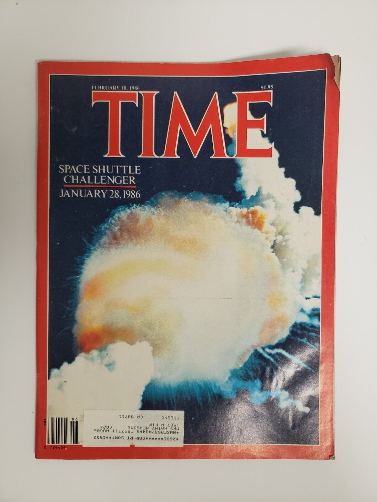 Time Magazine (February 10, 1986) Space Shuttle Challenger
