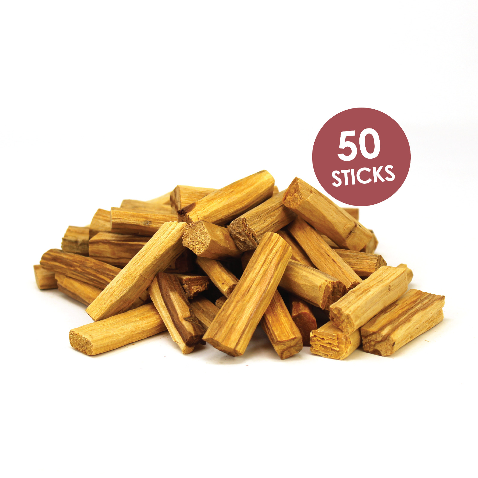 New Palo Santo incense 50 sticks 5cm wood Pequeno by sublimation natural scented