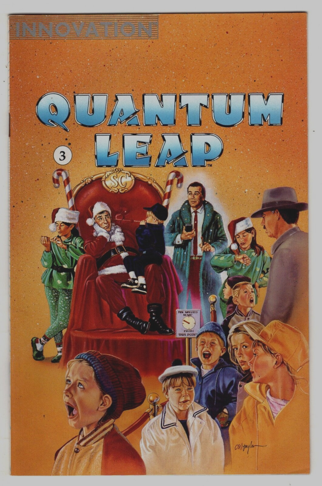 Quantum Leap #3   This special holiday issue features two different stories