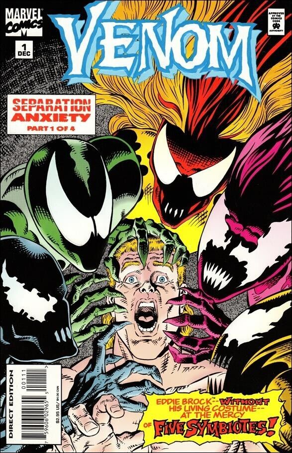 Venom: Separation Anxiety #1 (Dec 1994, Marvel) - VF/NM