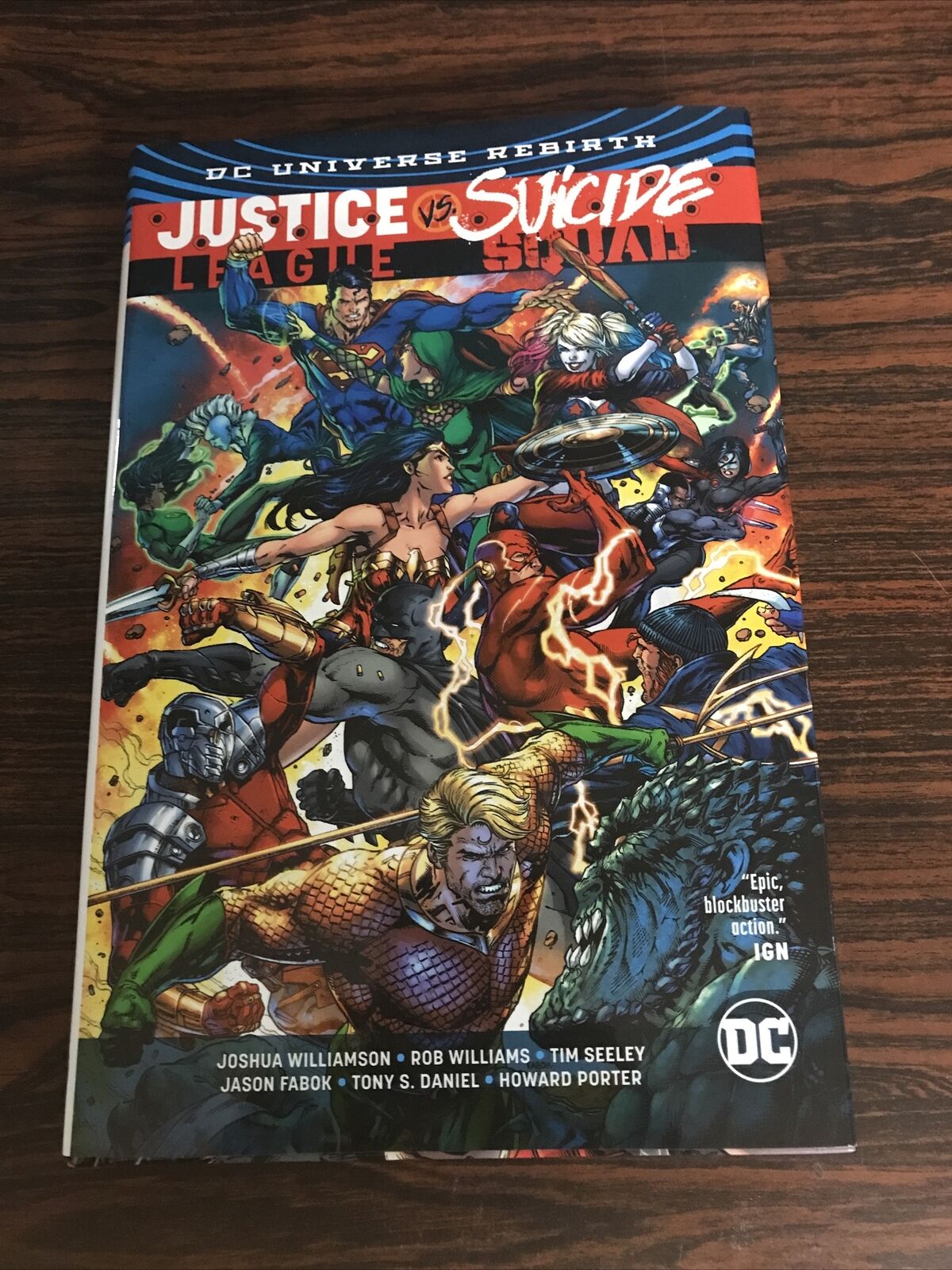 Justice League vs. Suicide Squad - DC Comics Hardcover by Joshua Williamson