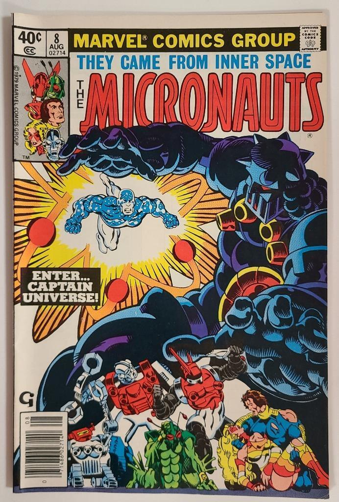 The Micronauts #8 Comic Book VF