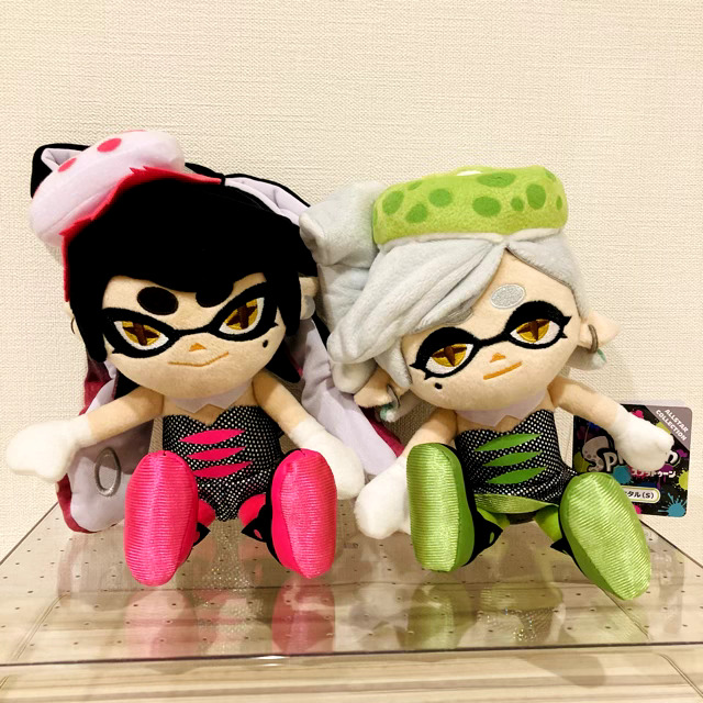 Splatoon Plush Doll Squid Sisters Callie & Marie (S) Set All Star Collection New