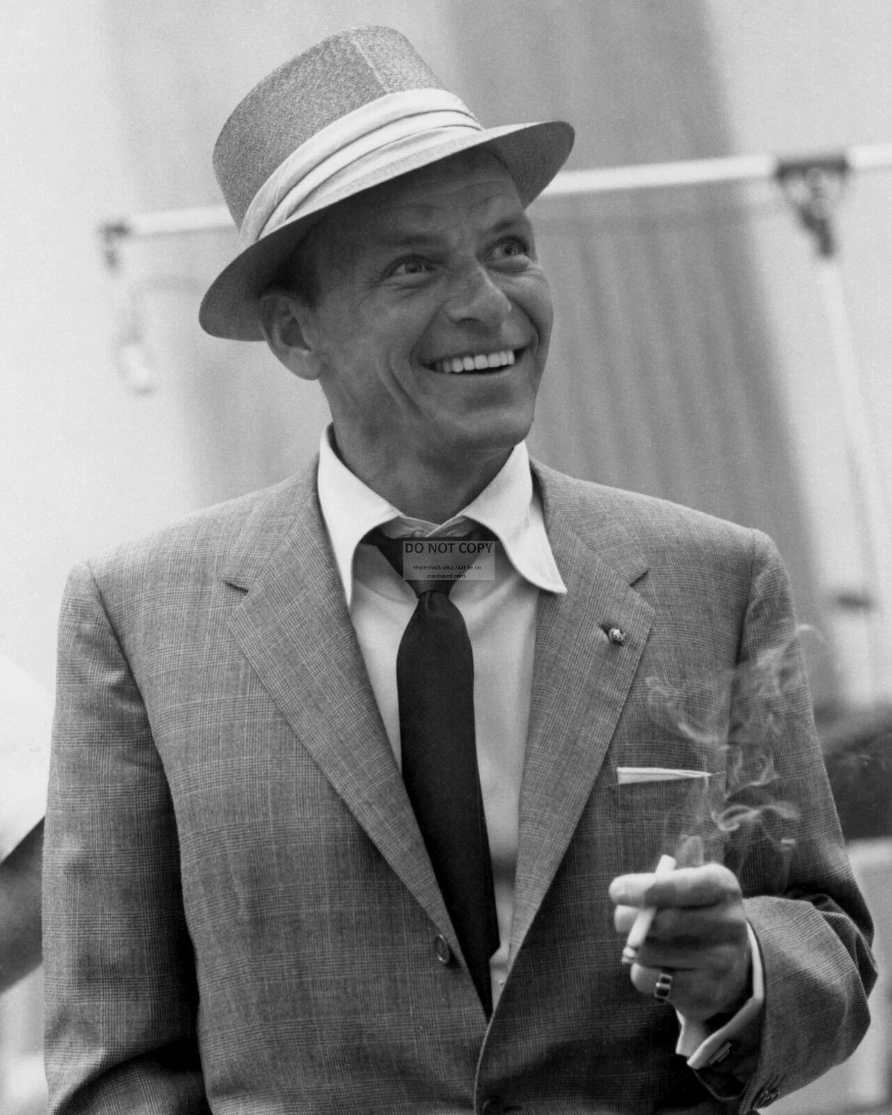 Frank Sinatra Capitol Recording Studio 8X10 PUBLICITY PHOTO Singer Actor