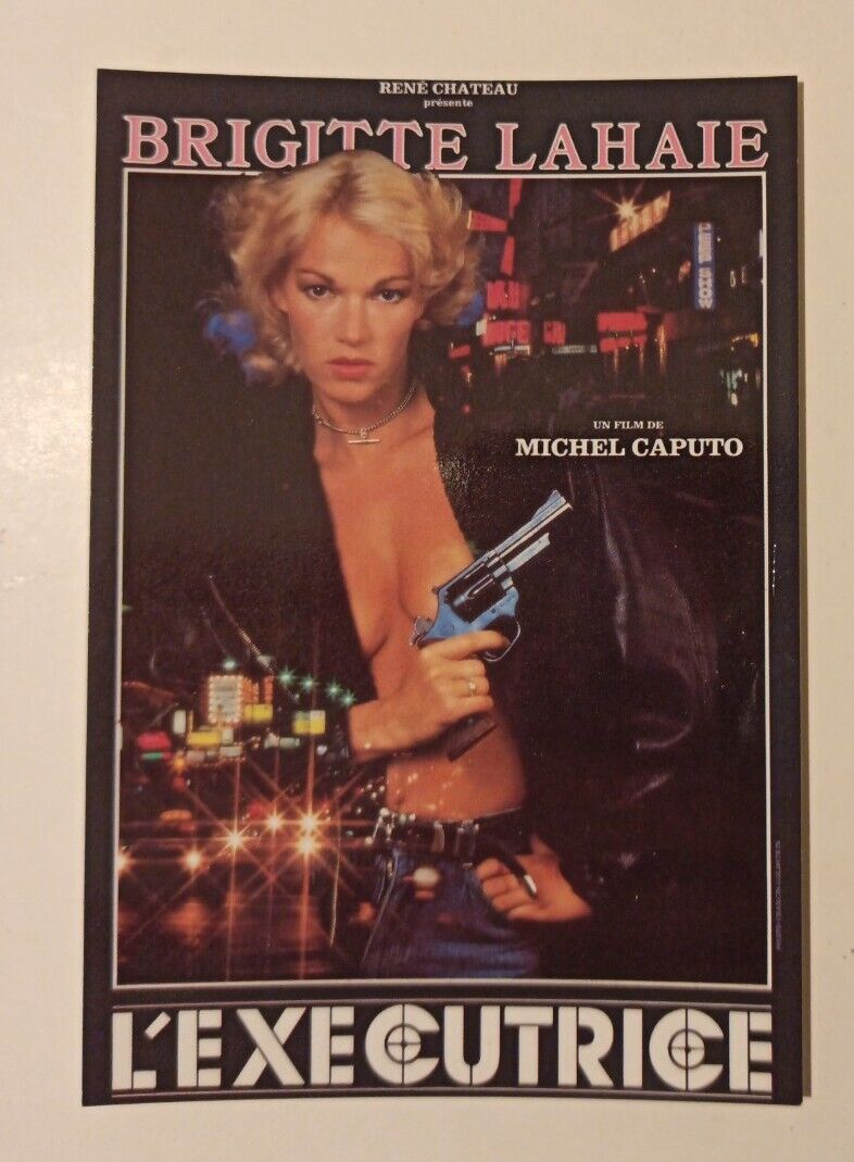 Erotic Film Cinema Postcard The Executor Brigitte Lahaie 