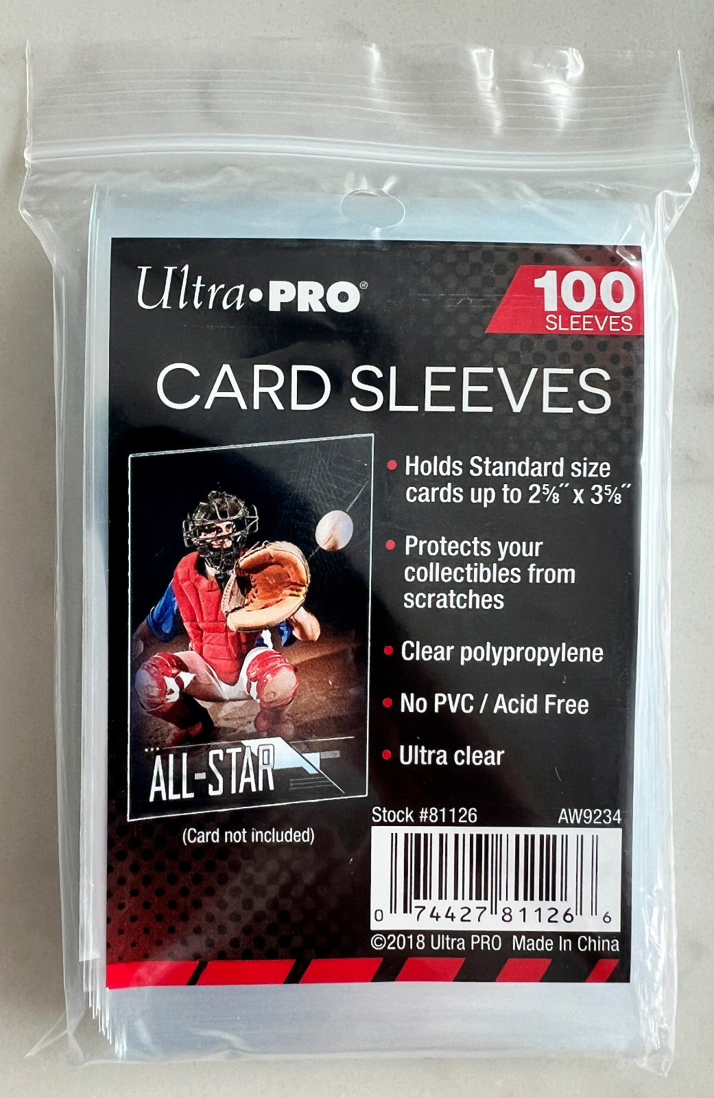 Ultra Pro Penny Soft Sleeves Standard Trading Card Pokemon MTG TCG 100-10,000