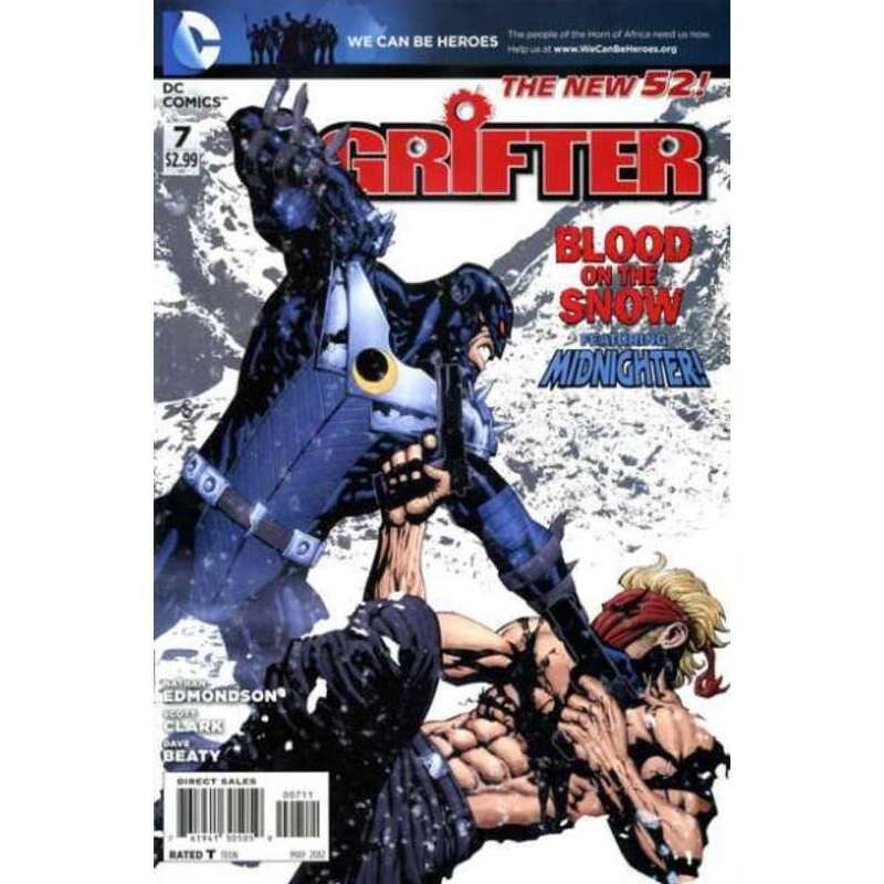 Grifter (2011 series) #7 in Near Mint condition. DC comics [a\