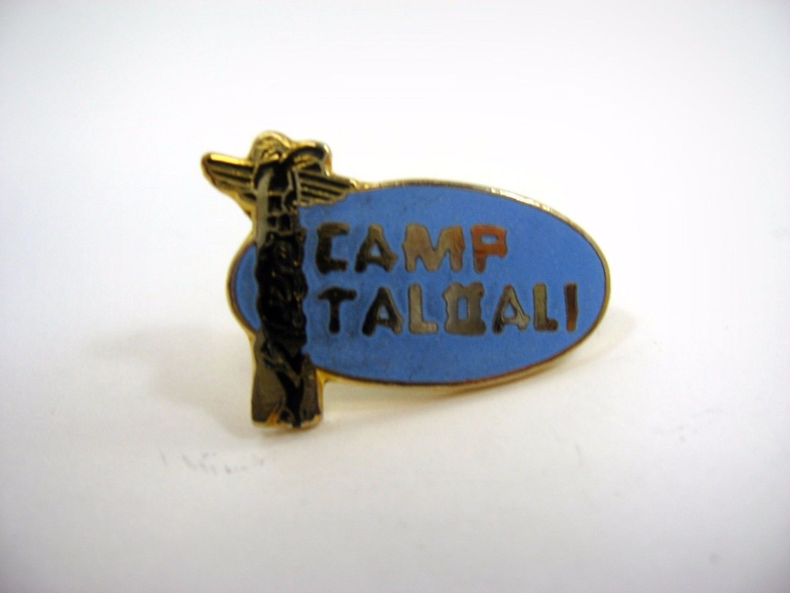 Vintage Collectible Pin: Camp Taloali Oregon for Deaf Hard of Hearing