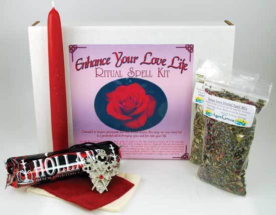 Enhance Your Love Life Boxed ritual kit Spells Ritual Magick Wicca Pagan Hoodoo