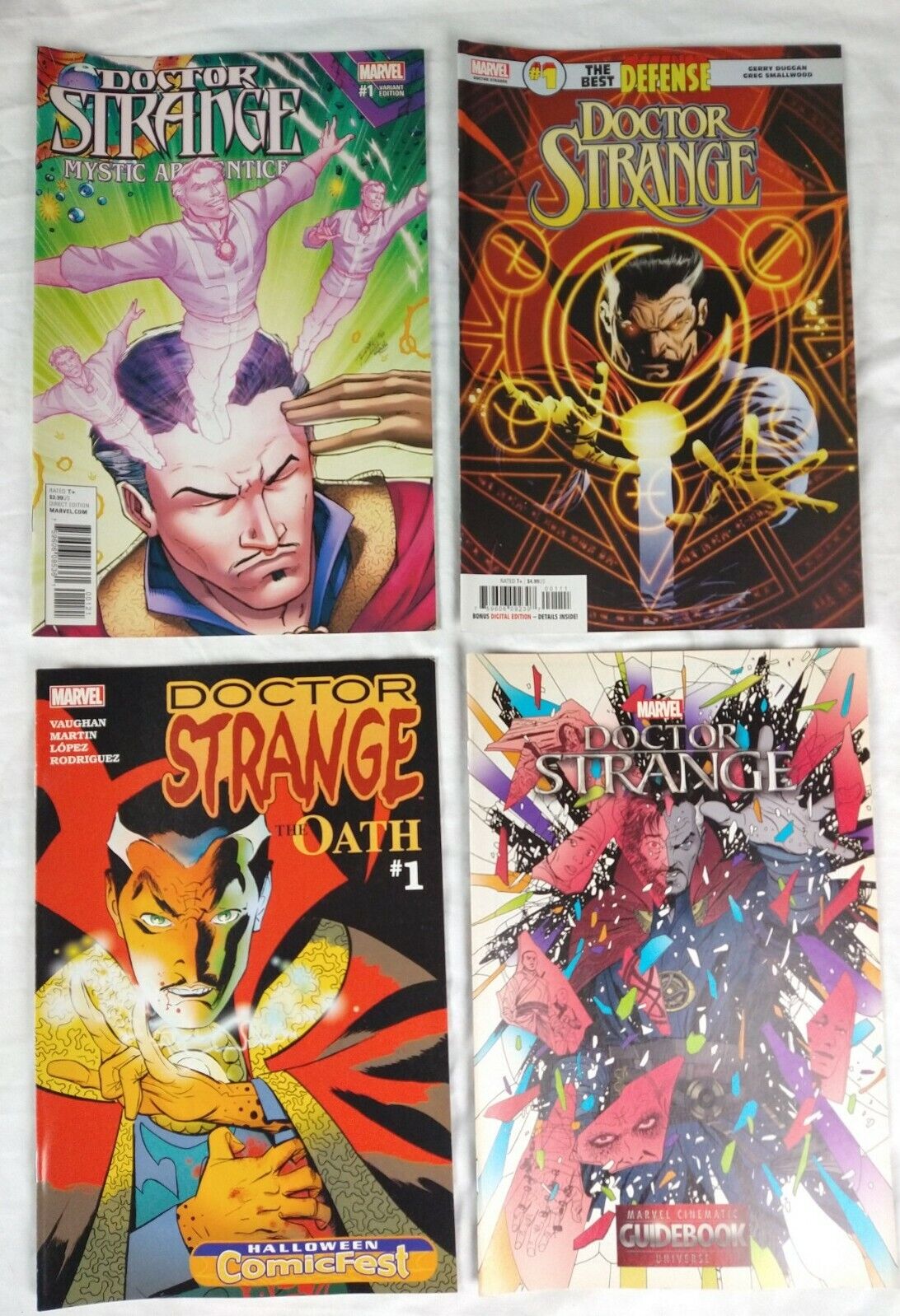 Doctor Strange #1 Lot The Oath Mystic Apprentice Best Defense 2016 Marvel Comics