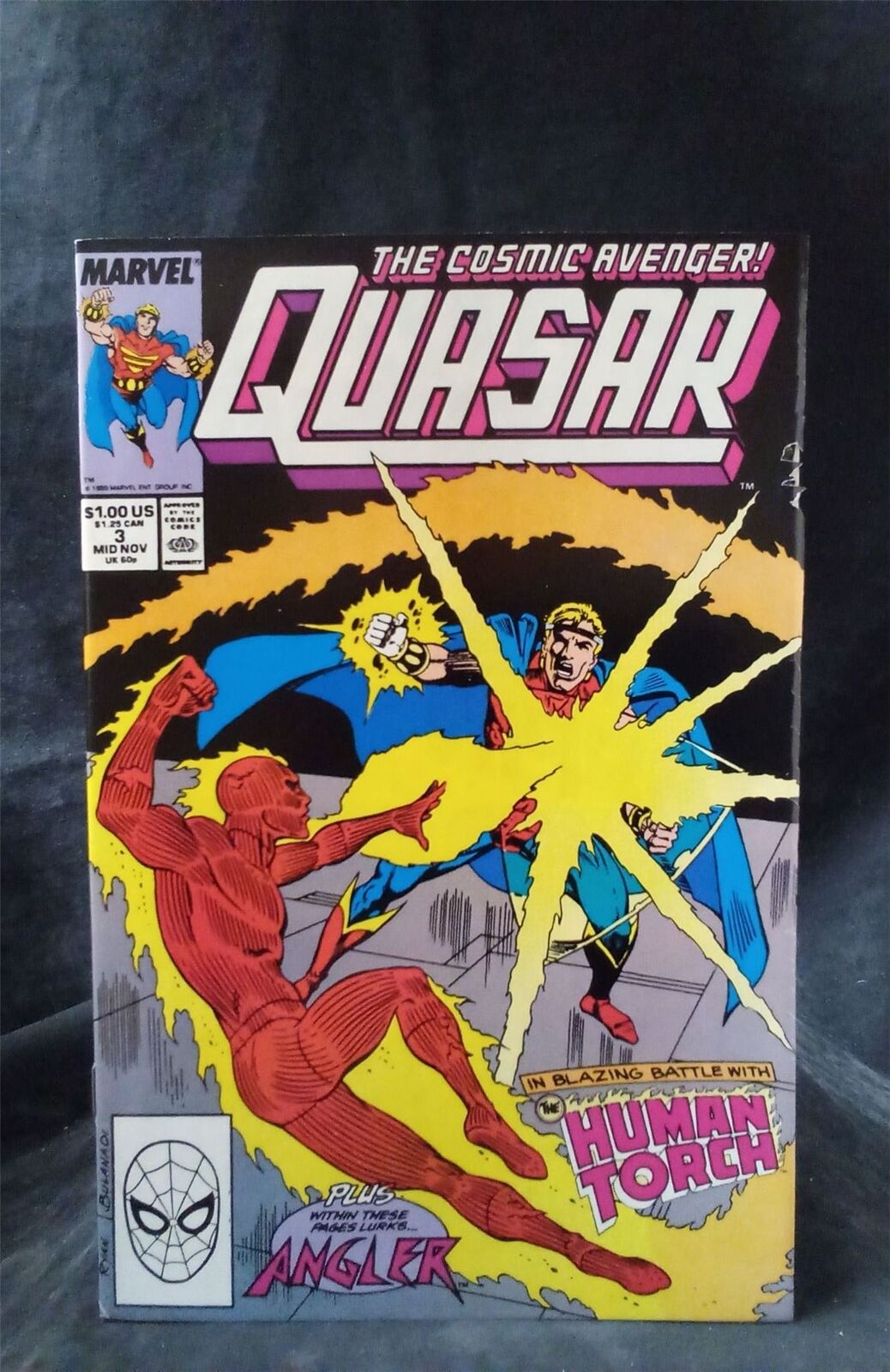 Quasar #3 1989 Marvel Comics Comic Book 