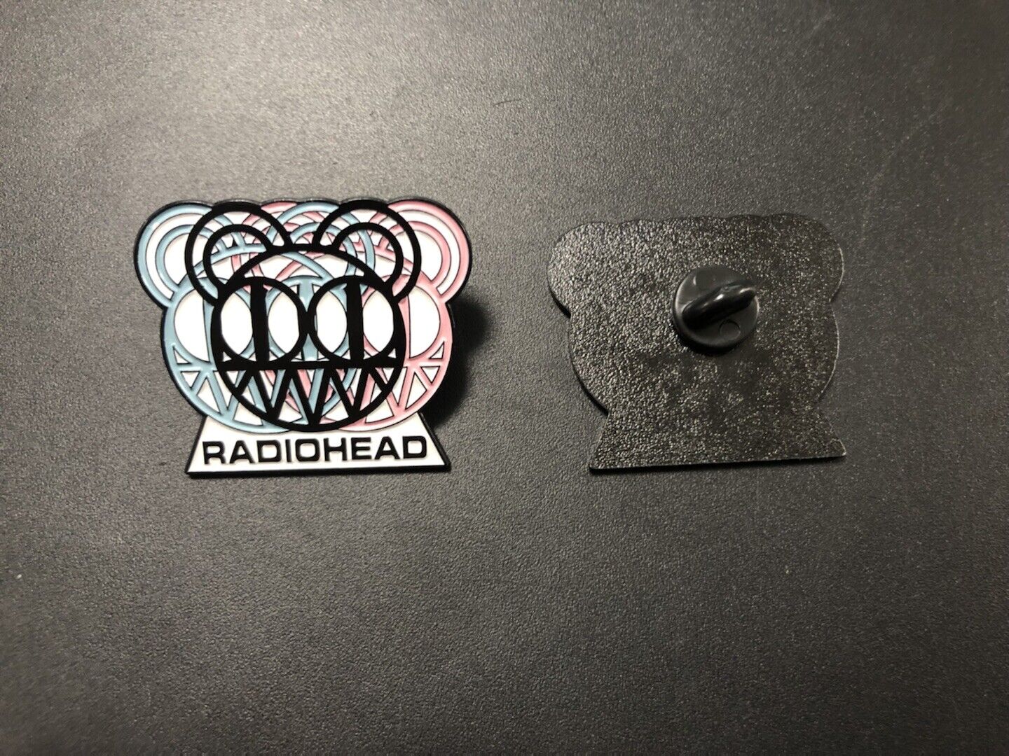 Radiohead enamel Pin Lapel - Creep Ok Computer - Electronic alternative rock 90s