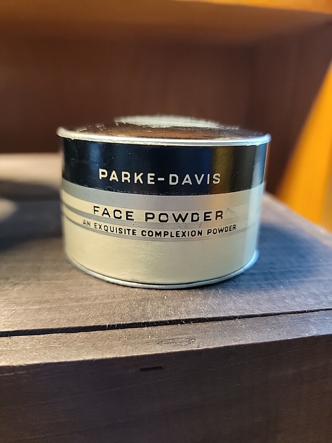 Vintage Parke Davis Face Powder Shade Clair Light
