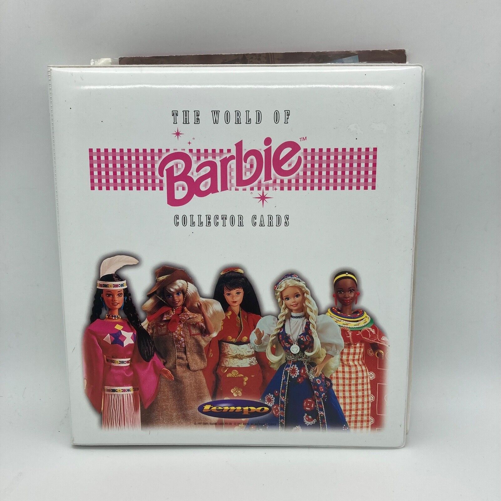 1996 & 1997 AUS Tempo World of Barbie Trading Card Collection + Album & Poster