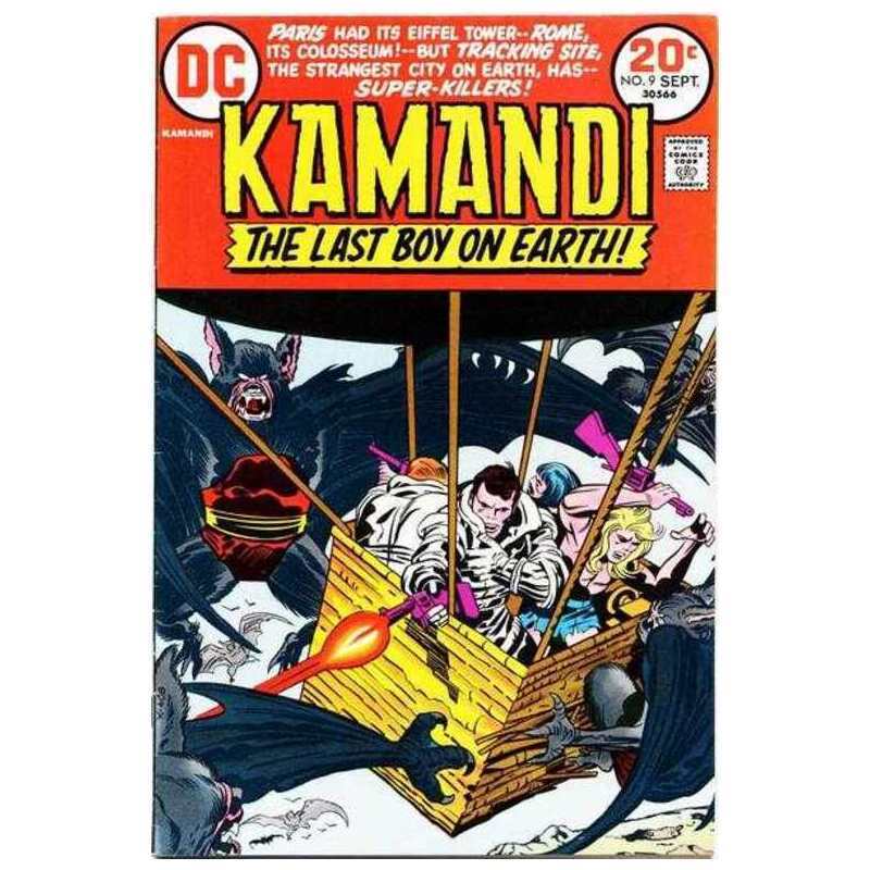 Kamandi: The Last Boy on Earth #9 in Fine + condition. DC comics [c^