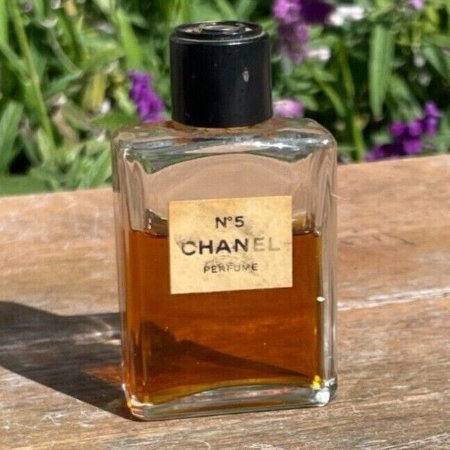 RARE Vintage 1970s Chanel No 5 Parfum Perfume for Women 1.2 oz Bottle w/o Box