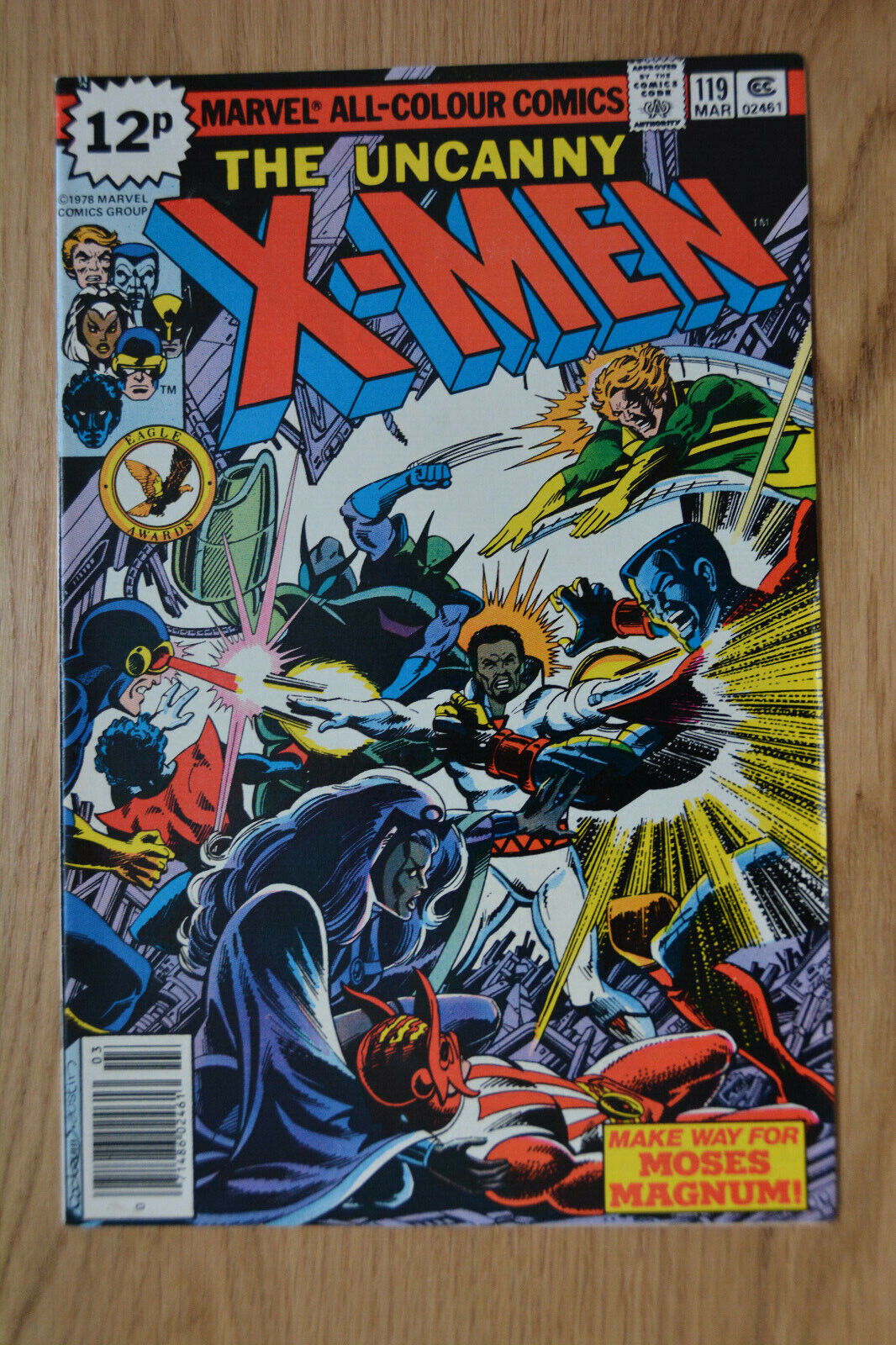 X-Men #119 1979 Weapon X cameo, Colleen Wing Misty Knight Moses Magnum