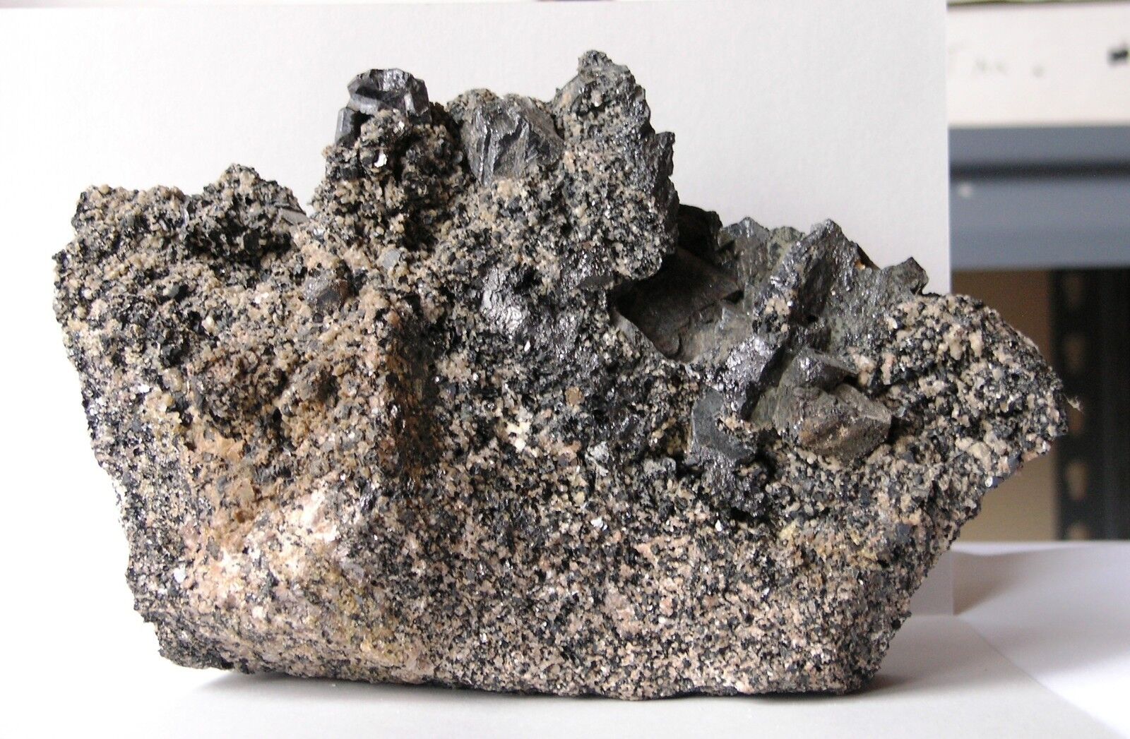 Magnetite Anatase PS Ilmenit Faraday mine, Bancroft, Ontario, Canada Mineral  