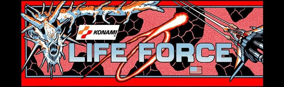 Life Force Arcade Marquee/Sign (26\