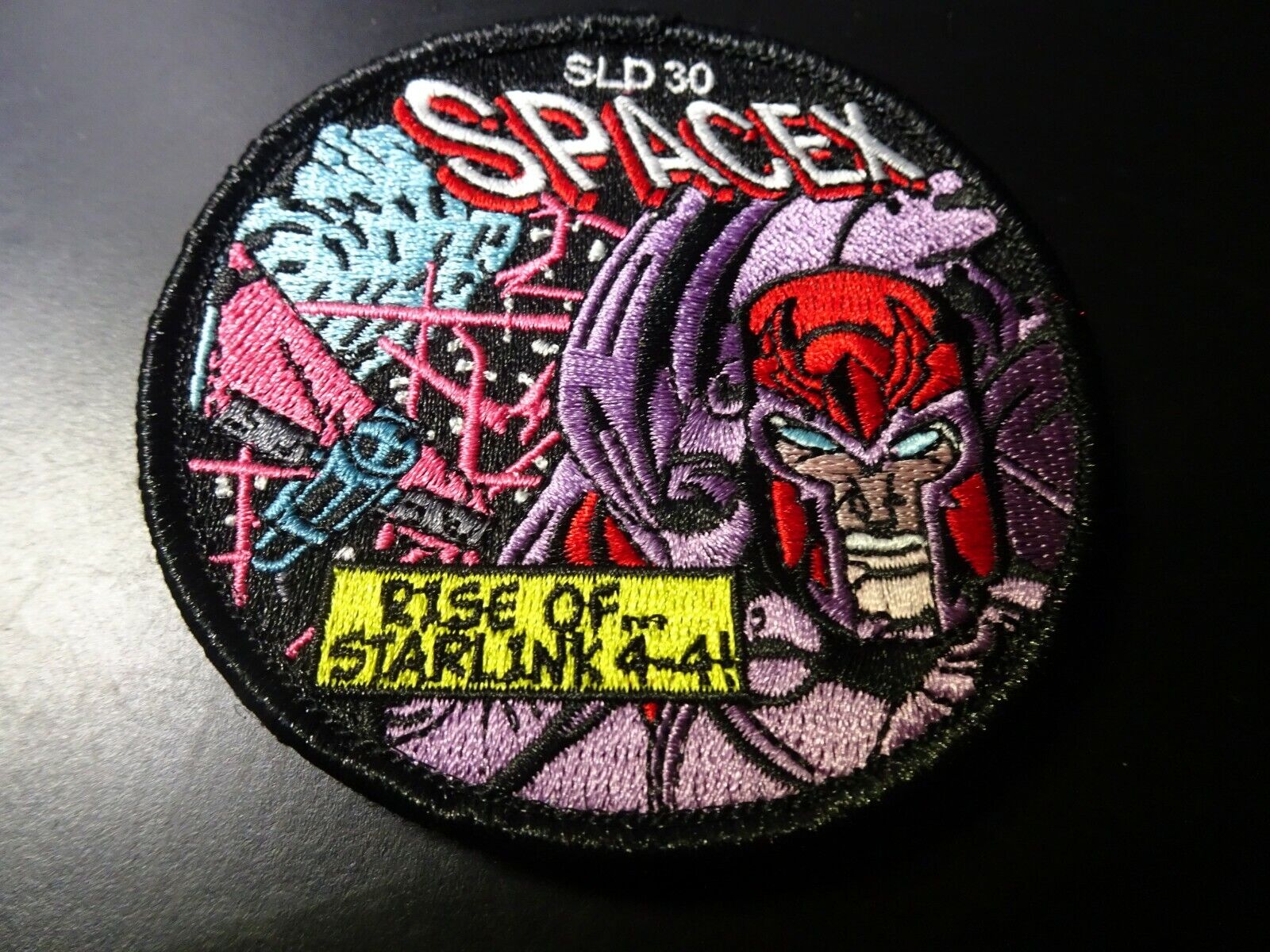 VSFB Western Range SPACEX SLD-30 Rise Starlink 4-4 Marvel Magneto Mission Patch