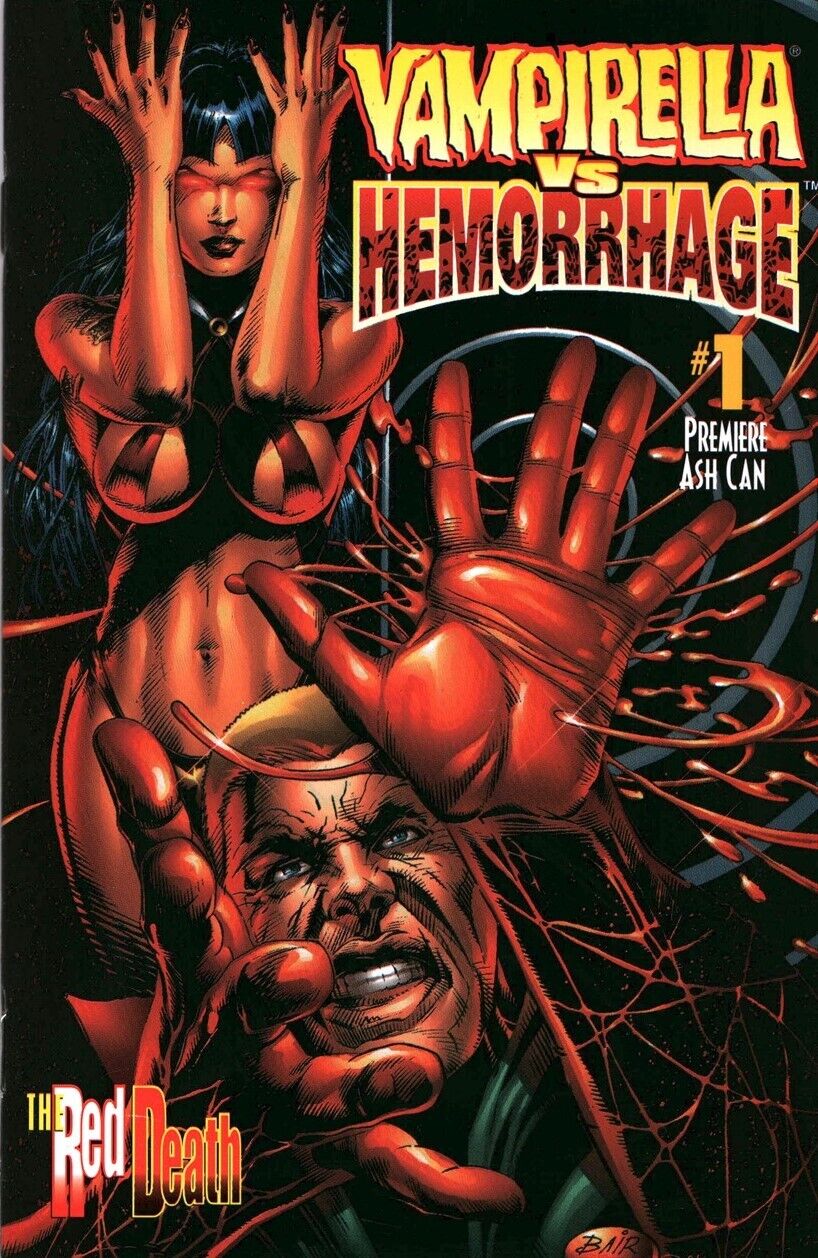 Harris Comics Vampirella vs Hemorrhage Red Death Premiere Ashcan #1 Comic Book