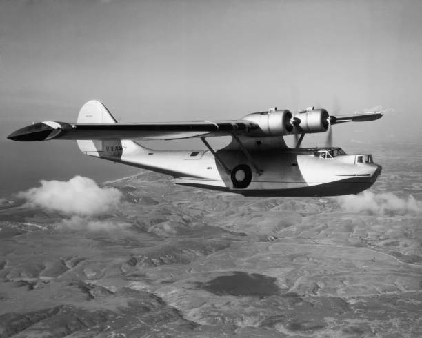 Canso amphibian aircraft of the RCAF circa 1943 OLD PHOTO