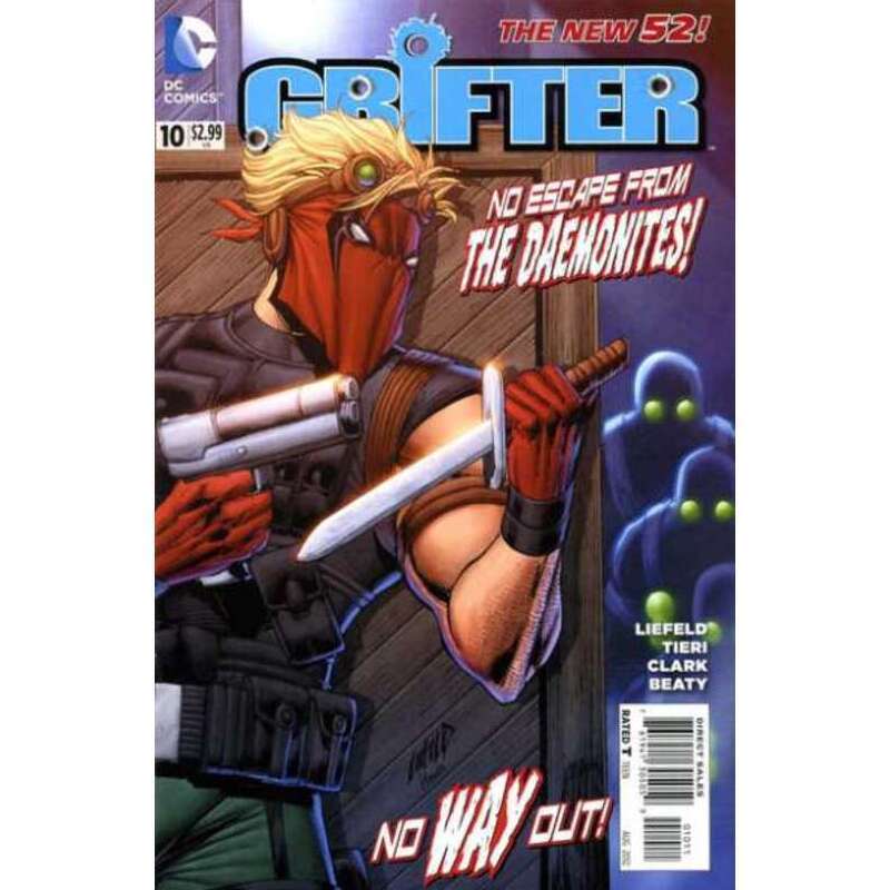 Grifter (2011 series) #10 in Near Mint condition. DC comics [g/
