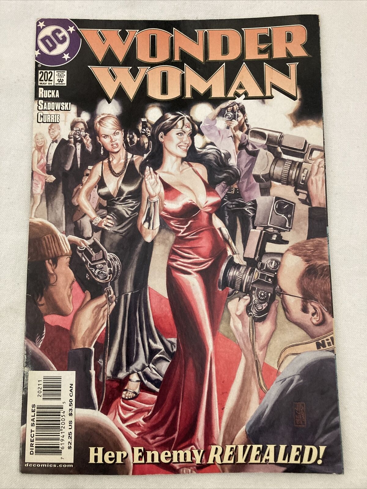 WONDER WOMAN #202~J.G. JONES ART~DC COMICS BOOK~JUSTICE LEAGUE OF AMERICA