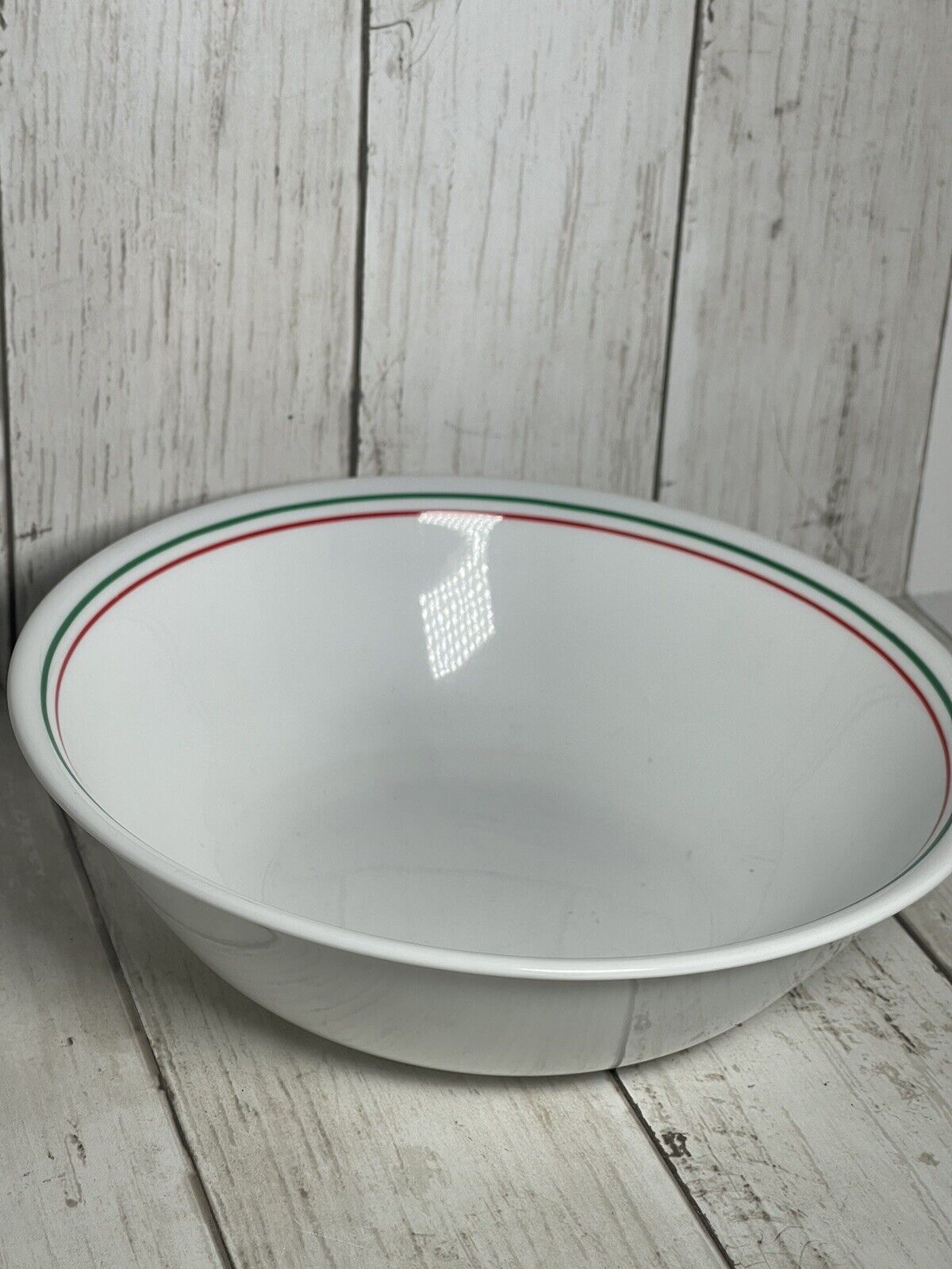 Vintage Corning Corelle WINTER HOLLY DAYS Christmas Serving Bowl 8-1/2\