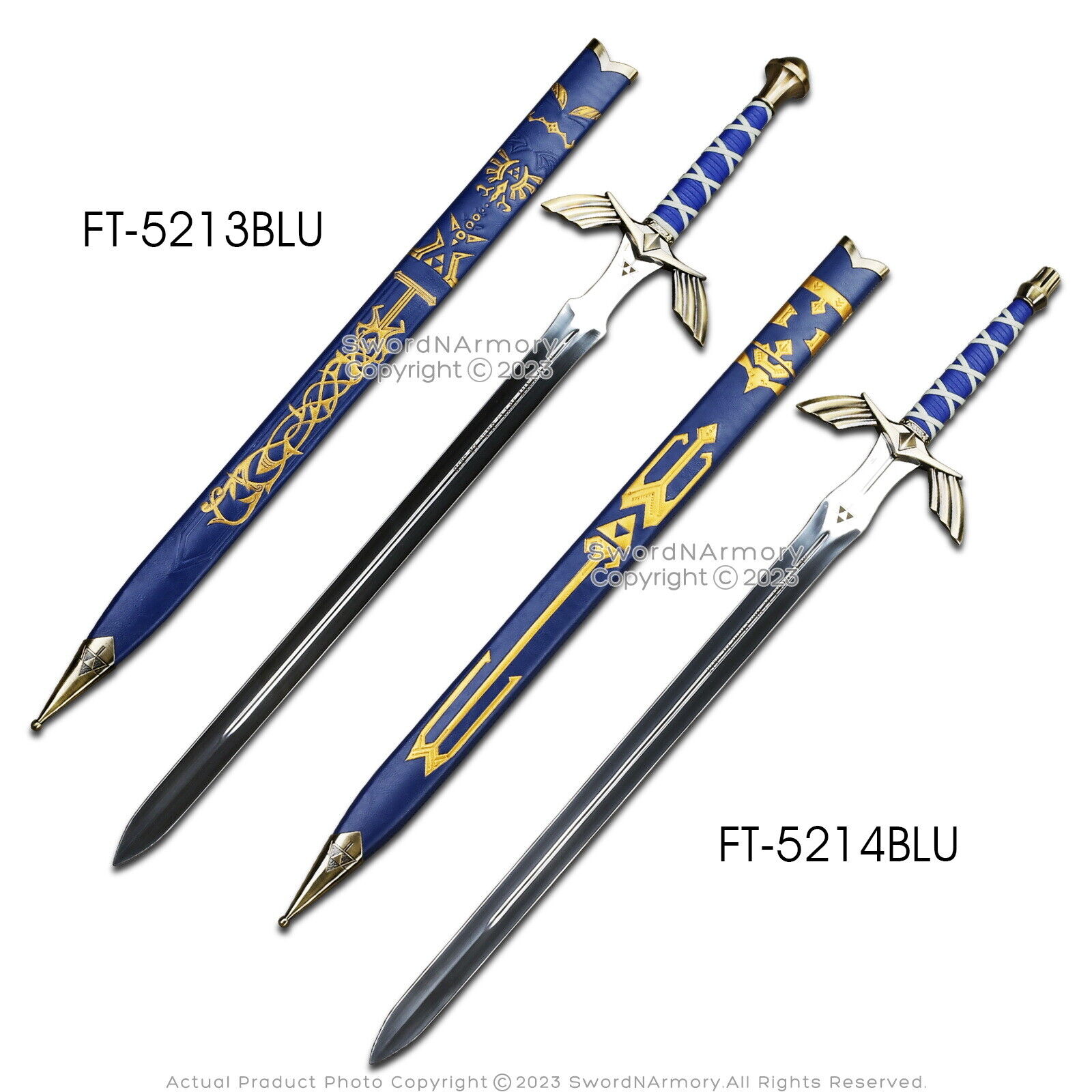 42” Stainless Steel Sword Master Link Legend Fantasy Video Game Anime 1 2