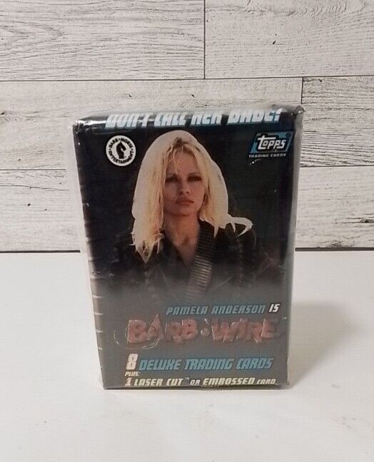 Pamela Anderson - Barb Wire - Topps Trading Cards Sealed 1 Pack. Opened Packs 