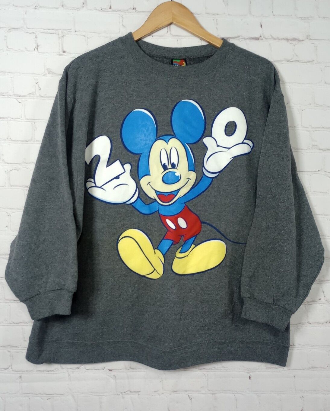 Vintage 2000 Mickey Mouse Unlimited Women’s Sweatshirt Size 3XL