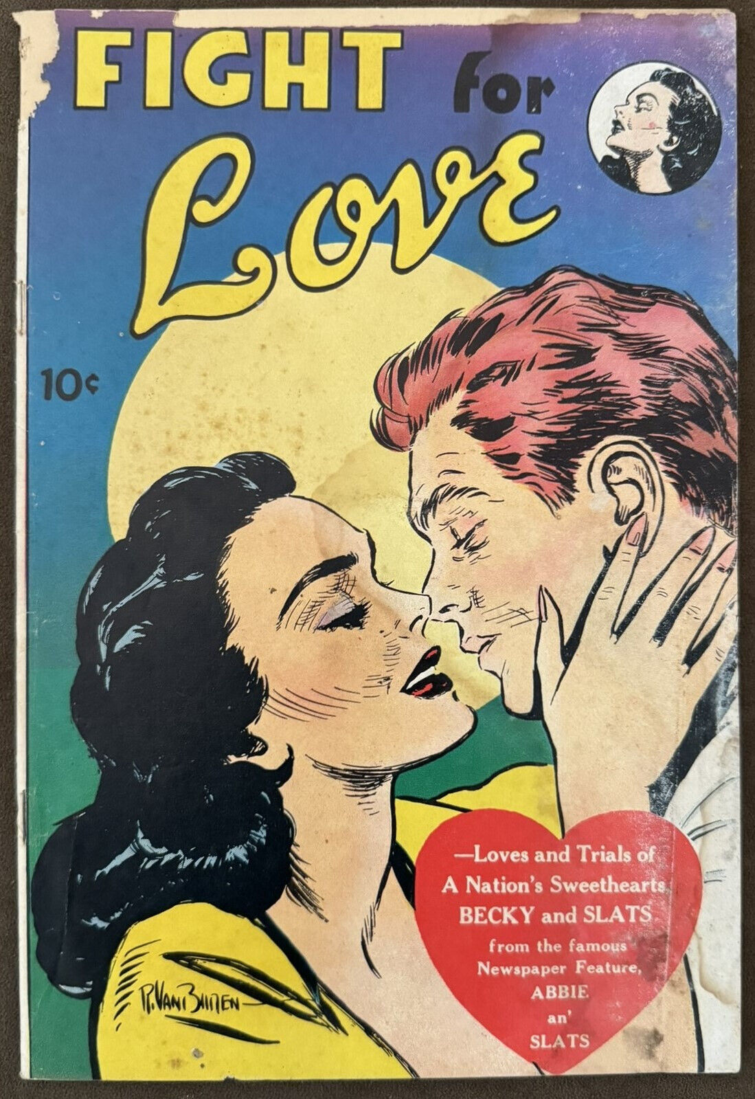 FIGHT for LOVE 1-SHOT UNITED FEATURES 1952 ABBIE an' SLATS | HTF