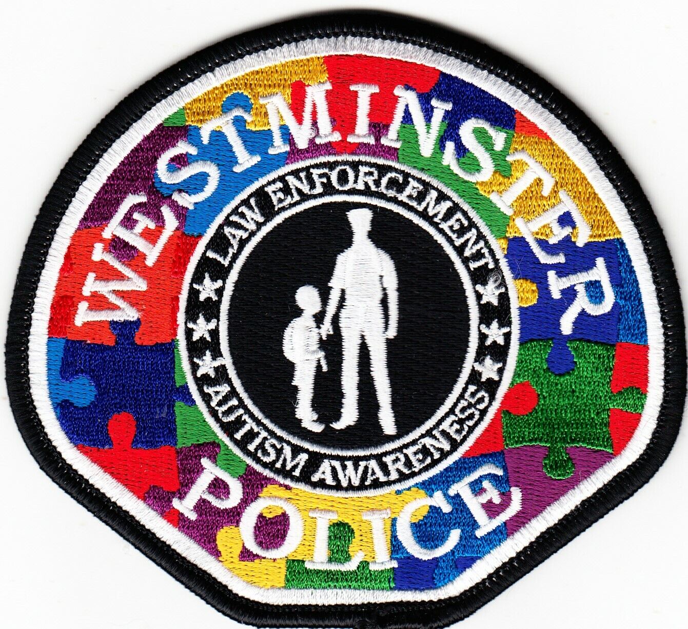 CALIFORNIA  - WESTMINSTER POLICE DEPARTMENT  AUTISM AWARENESS    Patch