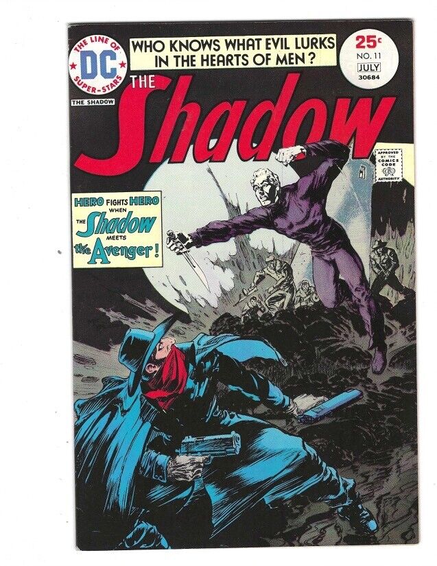 The Shadow #11 DC 1975 Unread NM- or better The Avenger  Combine Shipping  CGC??