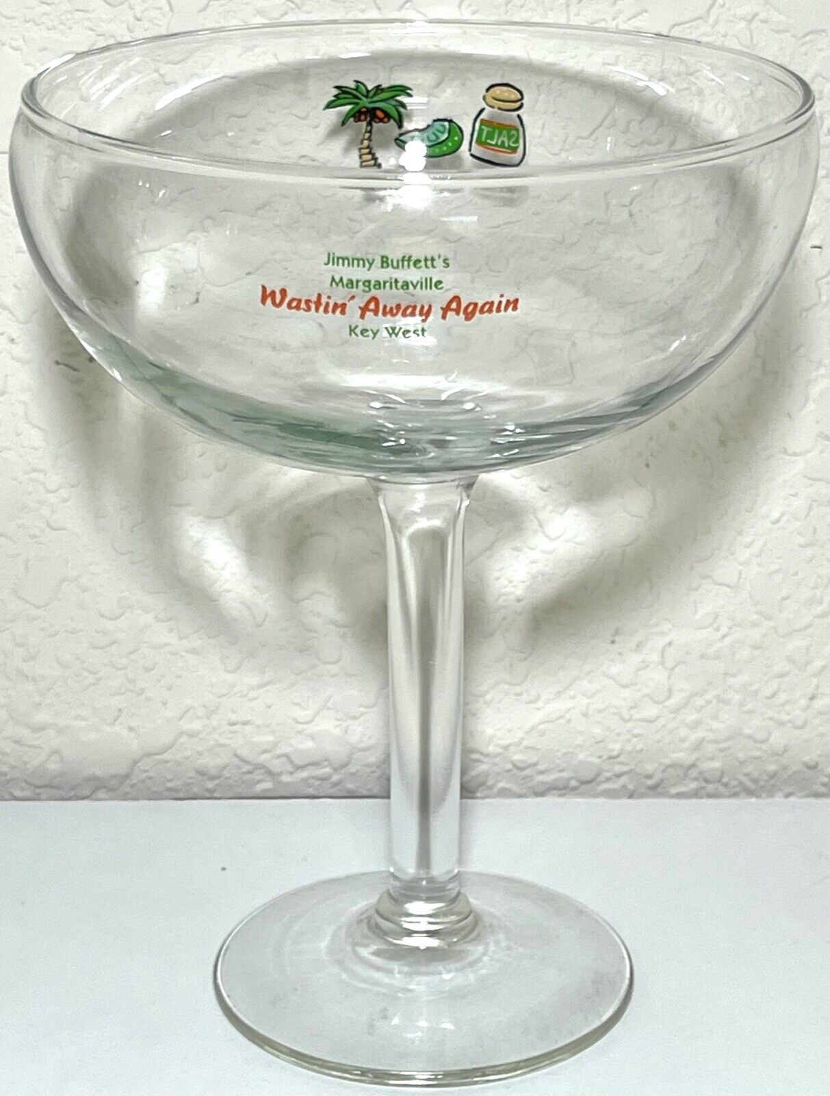 Jimmy Buffett's Margaritaville KEY WEST Florida Cocktail Glass
