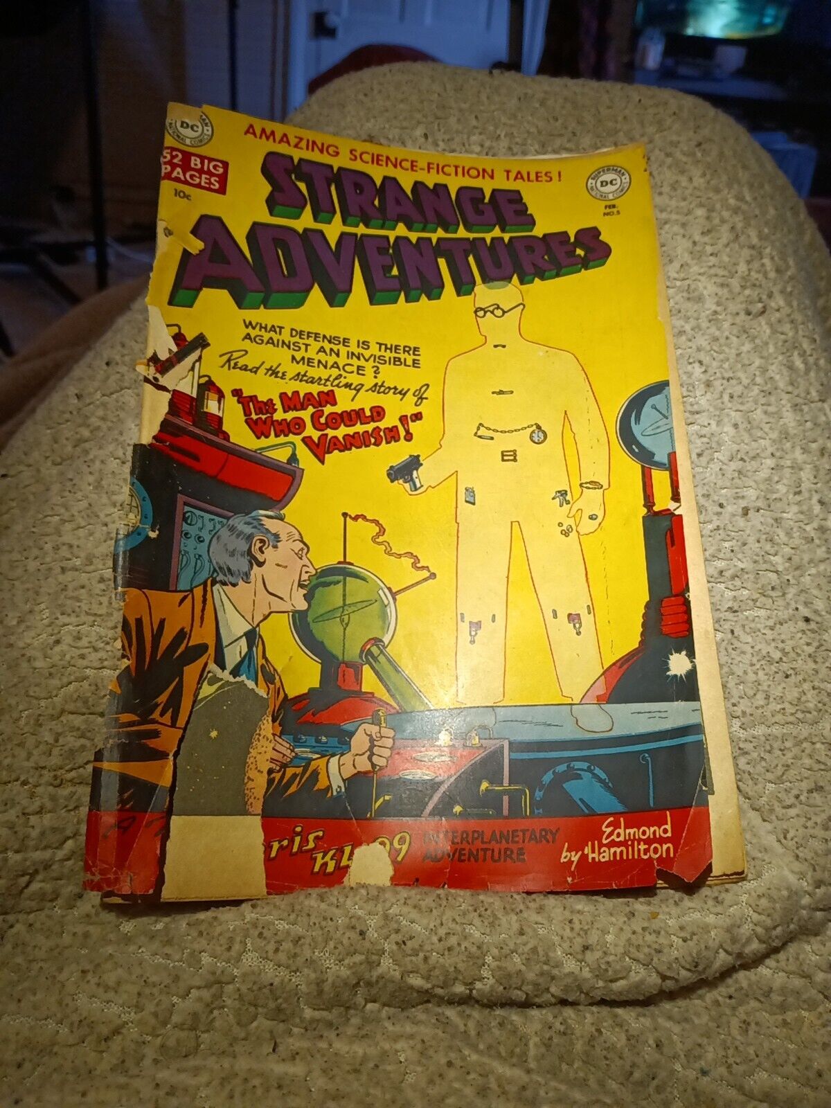 Strange Adventures #5 Golden Age 1951 Sci-fi DC Science Fiction Chris Kl-99 