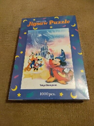 RARE Tokyo Disneyland 10 Year Anniversary Puzzle. 1000pc. Released in 1993,japan