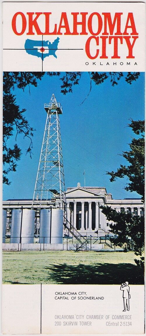 c1960 Oklahoma City Tourism Promotional Brochure