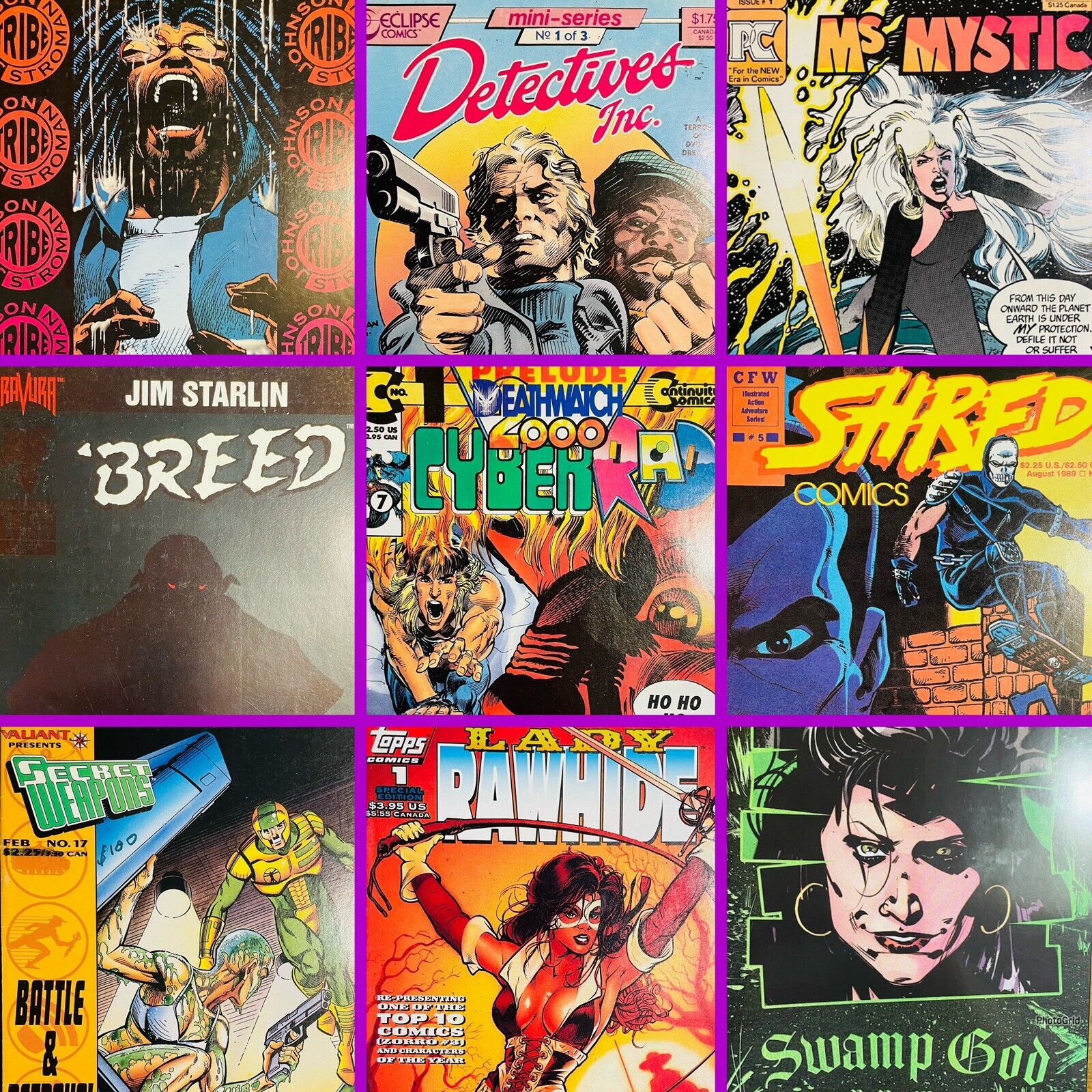 🟡 Obscure Indie Comic Lot 9 Books 🟡